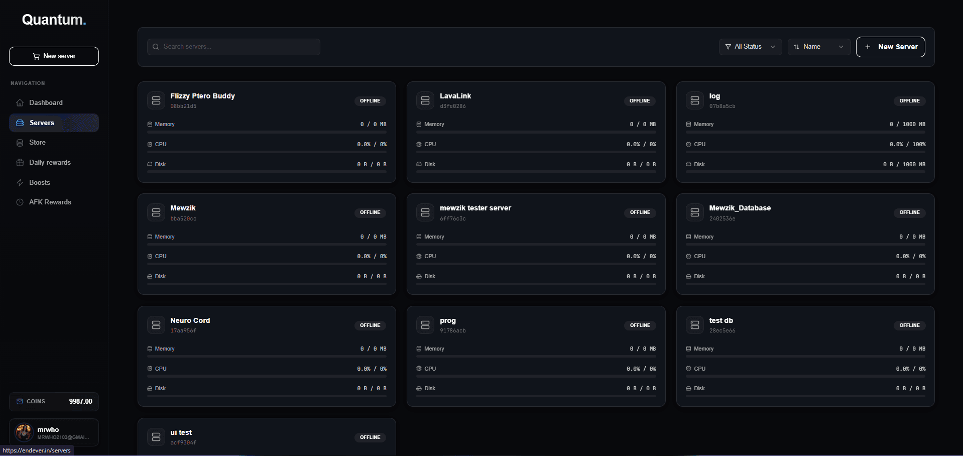 Server Management
